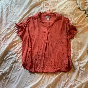 Dark pink Liz Claiborne top, size L